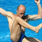 Mondiali di Nuoto: atleta tedesco scivola dal trampolino