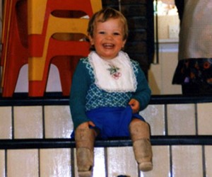 Oscar Pistorius bambino